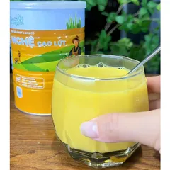 Bột Nghệ Gạo Lứt Thuần Chay – Bột Đậu Hạt Rau Củ Thơm Ngon Dễ Uống, Dùng Mỗi Ngày