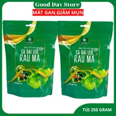 COMBO 2 TÚI Trà Túi Lọc Cà Gai Leo Rau Má SADU - Hỗ Trợ Giải Nhiệt, Thanh Lọc Cơ Thể