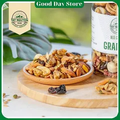 Ngũ cốc hạt Granola sấy mật ong không đường ăn liền Tây Nguyên Food 500g