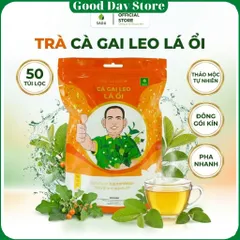Trà cà gai leo LÁ ỔI Sadu,trà túi lọc tiện sử dụng với thành phần từ lá ổi,cà gai leo và cỏ ngọt