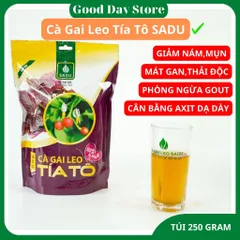 Trà TÍA TÔ cà gai leo Sadu bịch 250gram,Thảo Mộc Tự Nhiên, Dễ Pha Dễ Uống Hàng Ngày