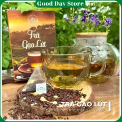 Trà gạo lứt Tây Nguyên Food hỗ trợ giảm cân thanh lọc cơ thể,mát gan,ngủ ngon - Hộp 500gram