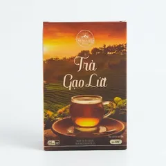 Trà gạo lứt Tây Nguyên Food hỗ trợ giảm cân thanh lọc cơ thể,mát gan,ngủ ngon - Hộp 500gram