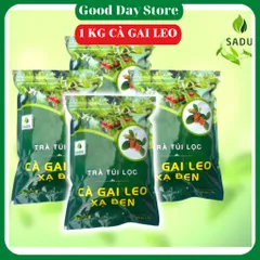 1 KG Trà cà gai leo Xạ Đen sadu gói 250g,Trà túi lọc tiện lợi khi sử dụng