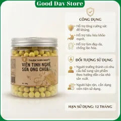 COMBO 2 HỘP Viên Tinh Nghệ Sữa Ong Chúa Thuận Thiên NGUYÊN BẢN - Viên Mềm Tan Thơm Ngon