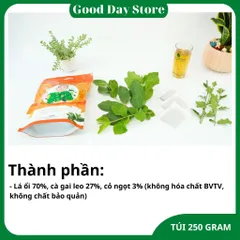COMBO 2 TÚI Trà cà gai leo lá ổi Sadu Thành phần gồm lá ổi và cà gai leo - Dạng túi lọc dễ dùng