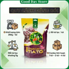 500 GRAM Trà cà gai leo TÍA TÔ Sadu ,Trà dạng túi lọc tiện lợi khi sử dụng hàng ngày
