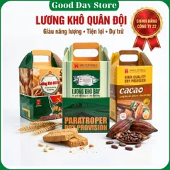 Lương Khô Dinh Dưỡng Dùng Để Ăn Sáng,Ăn Vặt,Trước Khi Vận Động,Công Ty Cổ Phần 22 Bộ Quốc Phòng