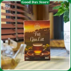 Trà gạo lứt Tây Nguyên Food - Việt Nam thanh lọc cơ thể hộp 500g