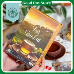 Trà gạo lứt Tây Nguyên Food - Việt Nam thanh lọc cơ thể hộp 500g