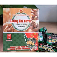 Lương khô BB702 thơm ngon, bổ dưỡng dùng để ăn sáng,ăn bữa phụ,ăn trước khi vận động,no lâu
