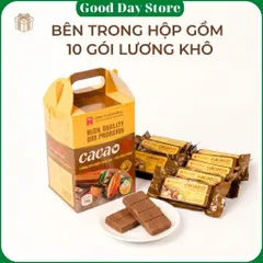 COMBO 2 Hộp Lương Khô Cacao 22 Chính Hãng 700g / Giàu Năng Lượng,Tiện Lợi Khi Đi Du Lịch,Dã Ngoại