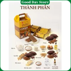 COMBO 2 Hộp Lương Khô Cacao 22 Chính Hãng 700g / Giàu Năng Lượng,Tiện Lợi Khi Đi Du Lịch,Dã Ngoại