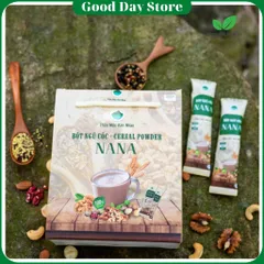 Bột Ngũ Cốc NANA Thảo Mộc Kim Nhan 600g Hương Vị Thơm Ngon Dễ Uống