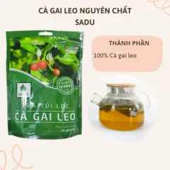 500 GRAM Trà cà gai leo Sadu tía tô,lá ổi,rau má,đinh lăng,diếp cá,xạ đen