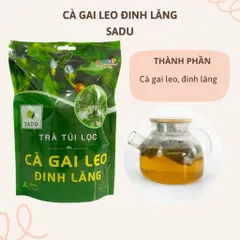 500 GRAM Trà cà gai leo Sadu tía tô,lá ổi,rau má,đinh lăng,diếp cá,xạ đen