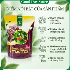 Trà Túi Lọc Cà Gai Leo Tía Tô SADU - Thanh Nhiệt, Giảm Nám, Hỗ Trợ Da Đẹp
