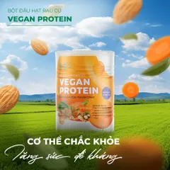 VEGAN PROTEIN 420g - Bột Ngũ Cốc Đậu Hạt Rau Củ Không Đậu Nành