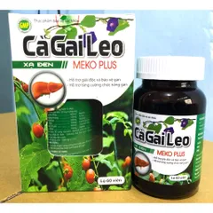 Cà Gai Leo Xạ Đen Meko Plus Hỗ Trợ Giải Độc Gan, Bảo Vệ Gan, Thanh Nhiệt, Tăng Cường Chức Năng Gan