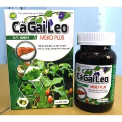 Cà Gai Leo Xạ Đen Meko Plus Hỗ Trợ Giải Độc Gan, Bảo Vệ Gan, Thanh Nhiệt, Tăng Cường Chức Năng Gan