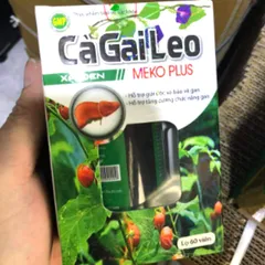 Cà Gai Leo Xạ Đen Meko Plus Hỗ Trợ Giải Độc Gan, Bảo Vệ Gan, Thanh Nhiệt, Tăng Cường Chức Năng Gan