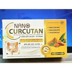Nano Curcutan Nano Curcumin Gold – Hỗ Trợ Chăm Sóc Dạ Dày, Tá Tràng, Giảm Khó Chịu Do Trào Ngược, Bảo Vệ Niêm Mạc Dạ Dày
