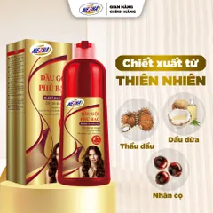 [HÀNG MỚI] Dầu Gội Phủ Bạc Thảo Dược NEZHA - Nhuộm Đen Tự Nhiên, Giữ Màu Lâu, Dịu Nhẹ Không Gây Khó Chịu Da Đầu