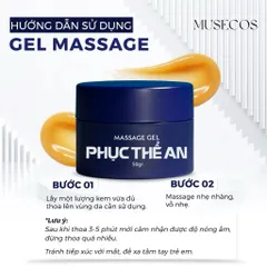 GEL MASSAGE XƯƠNG KHỚP PHỤC THỂ AN HỖ TRỢ VÀ GIẢM ĐAU NHỨC XƯƠNG KHỚP HIỆU QUẢ HỘP 50 g