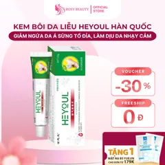 Kem Bôi Da Liễu Heyoul Hàn Quốc, Hỗ Trợ Giảm Ngứa Da Á Sừng Tổ Đỉa, Làm Dịu Da Nhạy Cảm 20g