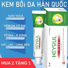 Kem Bôi Da Liễu Heyoul Hàn Quốc, Hỗ Trợ Giảm Ngứa Da Á Sừng Tổ Đỉa, Làm Dịu Da Nhạy Cảm 20g