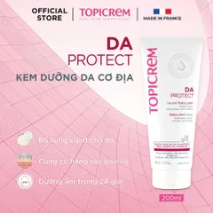 Kem dưỡng TOPICREM DA PROTECT EMOLLIENT BALM giúp làm êm dịu da dành cho da khô và da cơ địa