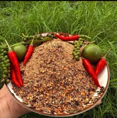 Muối Tiêu Rang Thượng Hạng Hải Phước - Đặc Sản Tây Ninh Chính Gốc, Muối Chấm Trái Cây, Hải Sản, Gà Luộc