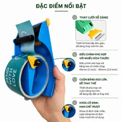 Máy Cắt Băng Keo Cầm Tay PROSUN 45-60mm | Màu Tím Hồng | Dụng Cụ Cắt Băng Keo | Êm Tay, Dễ Sử Dụng.