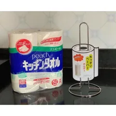 Set 2 cuộn khăn giấy bếp khăn giấy vệ sinh đa năng siêu thấm hút Nội địa Nhật Bản - Kokubo