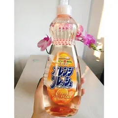 Chai nước rửa bát chén hương cam 600ml nội địa Nhật Bản