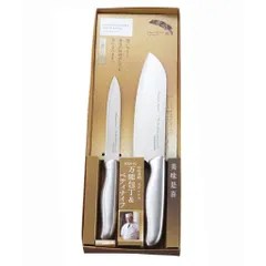 Set 2 dao làm bếp thép không gỉ Hàng nội địa Nhật Bản Kokubo