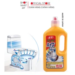 Chai thông tắc đường ống cống thông tắc bồn cầu bồn rửa bát 800g nội địa Nhật Bản - Nakaya