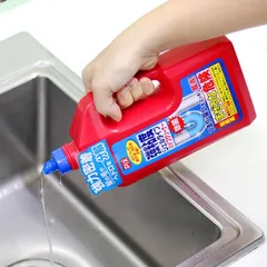 Chai thông tắc đường ống cống thông tắc bồn cầu bồn rửa bát 800g nội địa Nhật Bản - Nakaya