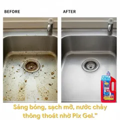 Chai thông tắc đường ống cống thông tắc bồn cầu bồn rửa bát 800g nội địa Nhật Bản - Nakaya