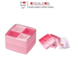 Hộp hai tầng chia ngăn , hộp đựng cơm văn phòng tiện lợi Nội địa Nhật Bản - Kokubo
