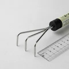 Bộ 5 món làm vườn cào, cuốc, xẻng mini cho chậu cây cảnh bonsai nội địa Nhật Bản Nakaya