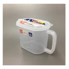 Hộp đựng thực phẩm có tay cầm và vòi rót tiện lợi dung tích 1 lít nội địa Nhật Bản - Nakaya