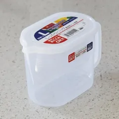 Hộp đựng thực phẩm có tay cầm và vòi rót tiện lợi dung tích 1 lít nội địa Nhật Bản - Nakaya