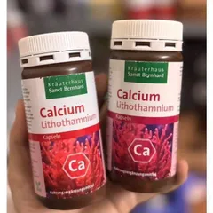 Calcium hữu cơ tảo biển đỏ Lithothamnium Sanct Bernhard - 120V
