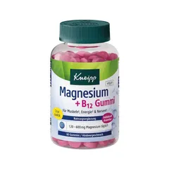 Kẹo Magnesium + B12 Gummi Kneipp 60V