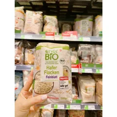 Yến mạch hữu cơ Ener BiO Hafer Flocken Rossmann gói 500g, hàng Đức date mới