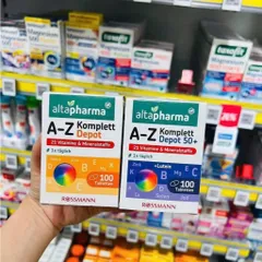 Vitamin tổng hợp A-Z Altapharma - bổ sung vi chất cho cơ thể khoẻ mạnh - Lọ 100v