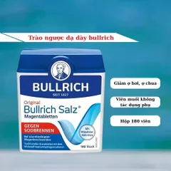 Viên uống trào ngược dạ dày BULLRICH SALZ,giảm ợ hơi, ợ chua, hộp 180 viên