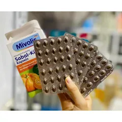 Viên uống bí đỏ hỗ trợ thận & bàng quang Mivolis Sabal, 90 viên