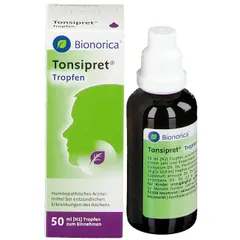 TINH CHẤT BIONORICA TONSIPRET TROPFEN HỖ TRỢ VIÊM HỌNG CẤP